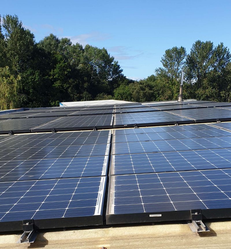 commercial solar cleaning