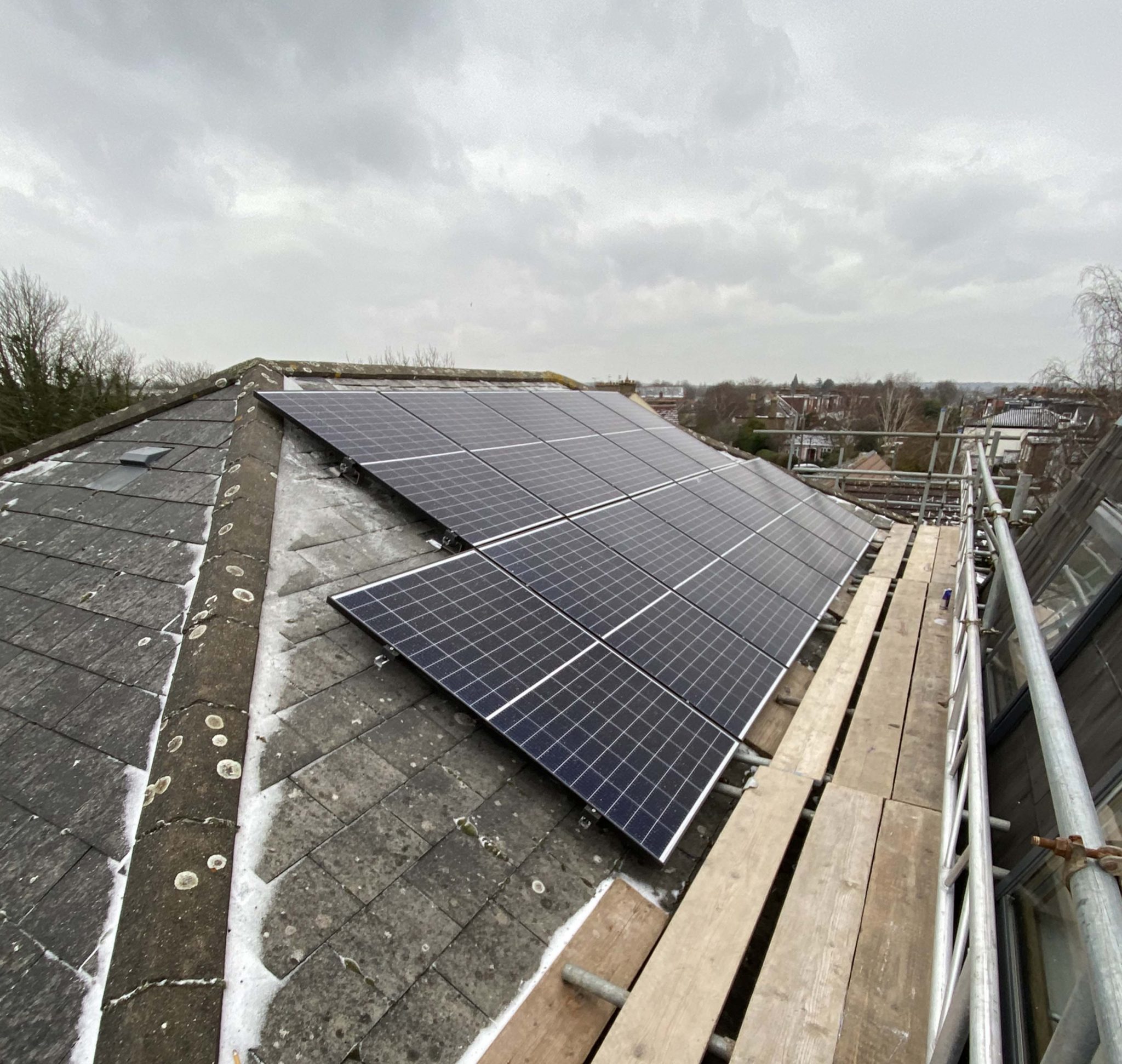 Domestic Solar Installation For One Of Our Clients In London!
