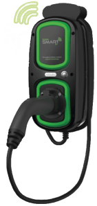 Electric car charging installation
