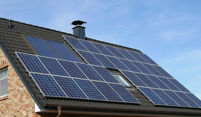 Domestic solar install for web