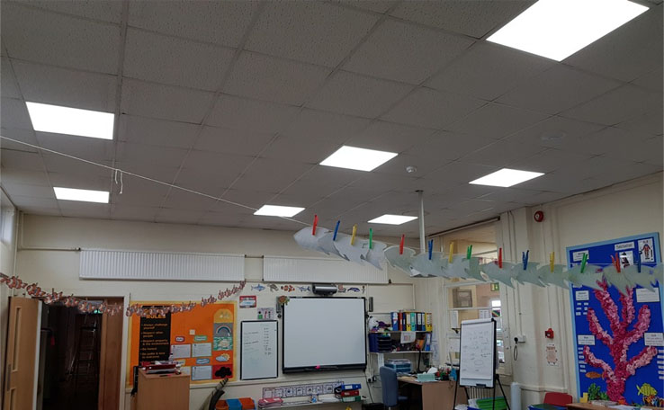 led classroom lighting