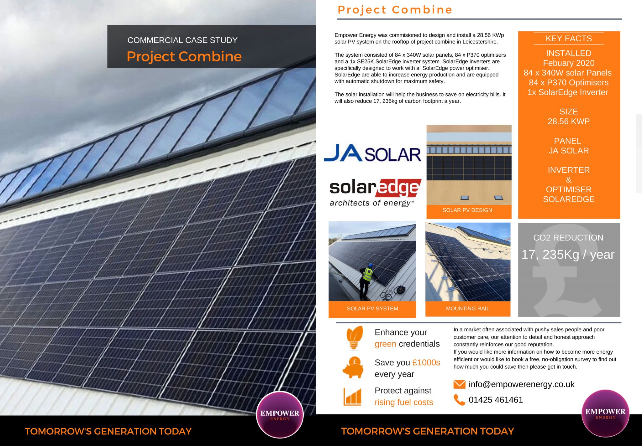 solar project case study