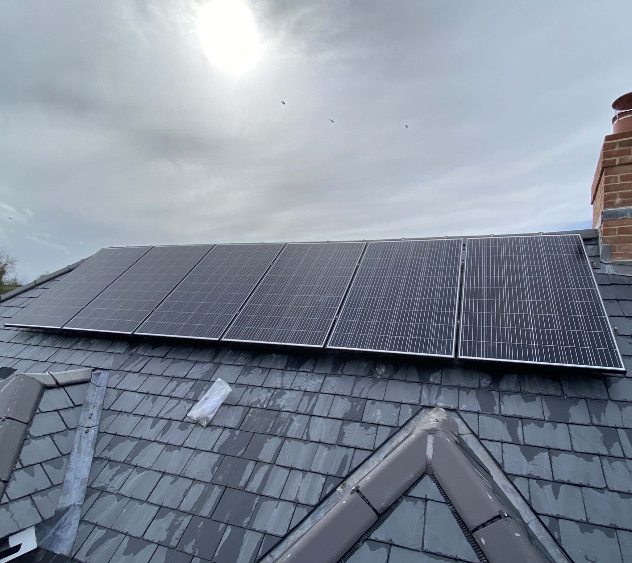 Domestic Solar Installation For Client In Dorset