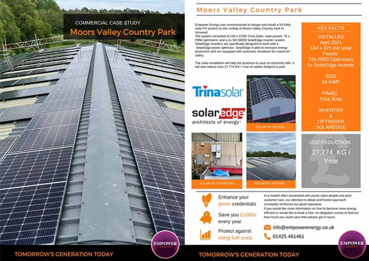 Moors valley Country Park case study