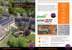 Brook View Care Home case study